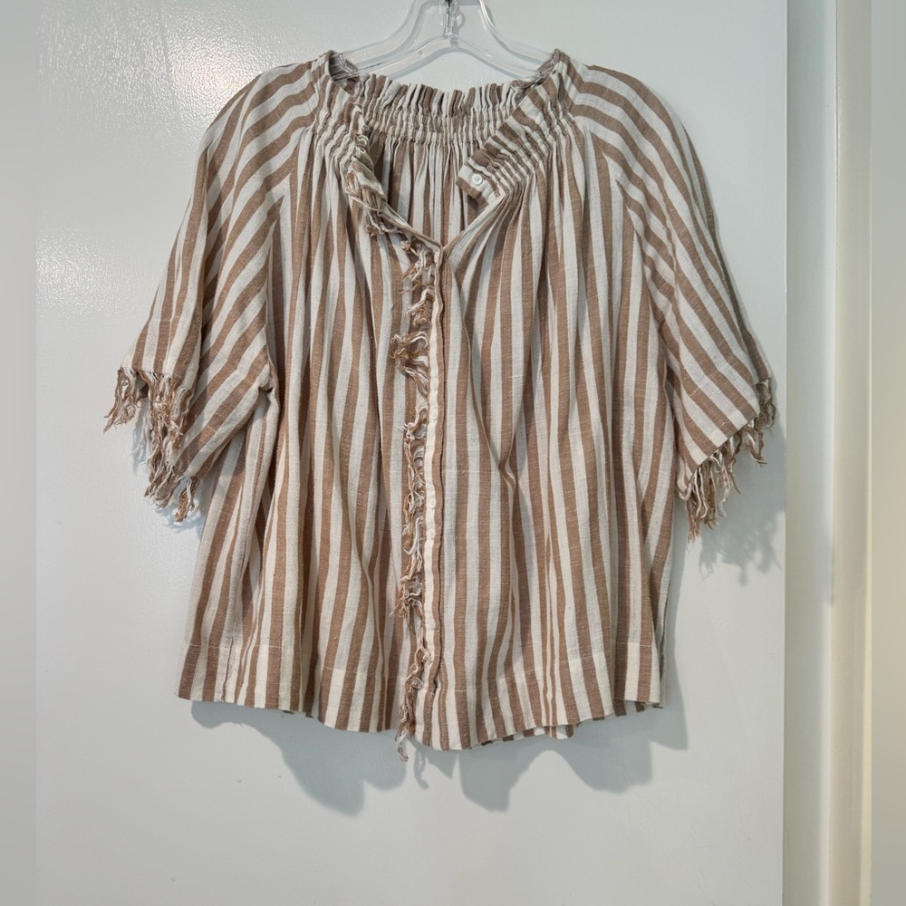Mirth striped tunic, size small